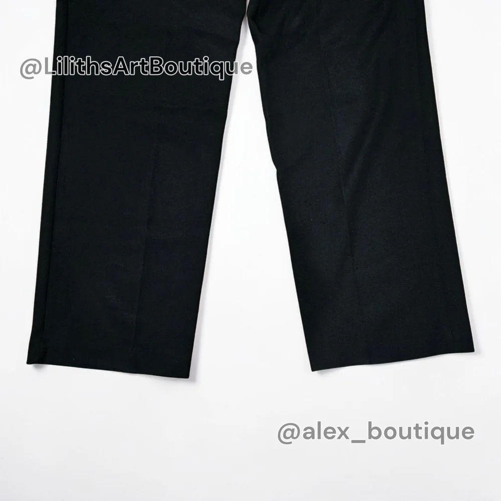 Levi's Action Slacks Classic Fit Black Dress Pants Mens 36x32 (D034)